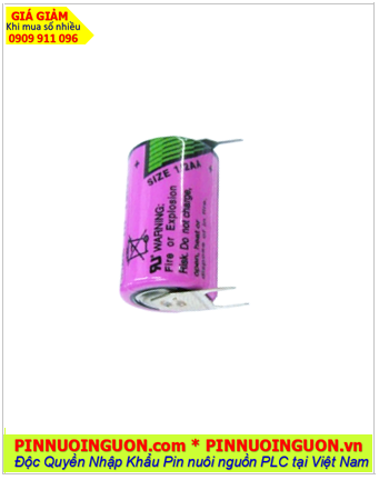 Tadiran TL-4902 (chân thép), Pin nuôi nguồn PLC Tadiran TL-4902 lithium 3.6v 1/2AA 1200mAh, X.xứ Israel